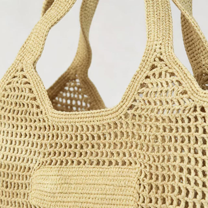 Net shopping bag with ergonomic handles Bowlift