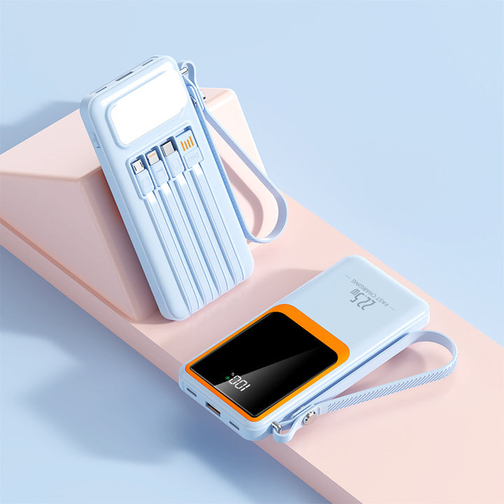 compact power bank with digital display Bowlift