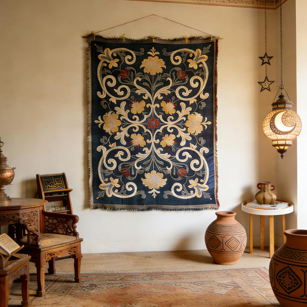Ornate Decorative Wall Tapestry