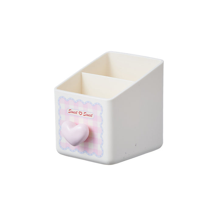 Cute Multi-Compartment Desk Organizer Bowlift
