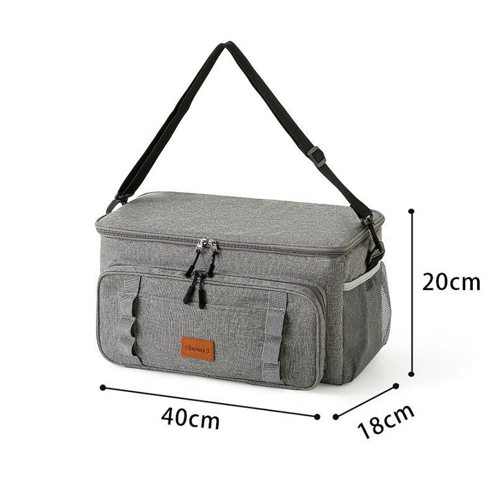 Women's Insulated Cooler Bag with Practical Compartments Bowlift