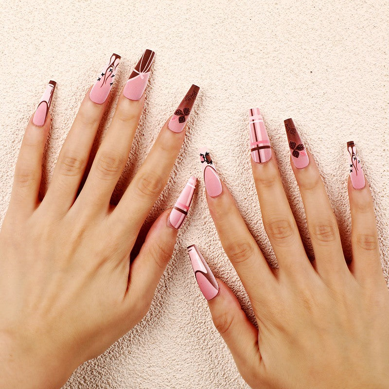 Elegant modern style artificial nails Bowlift