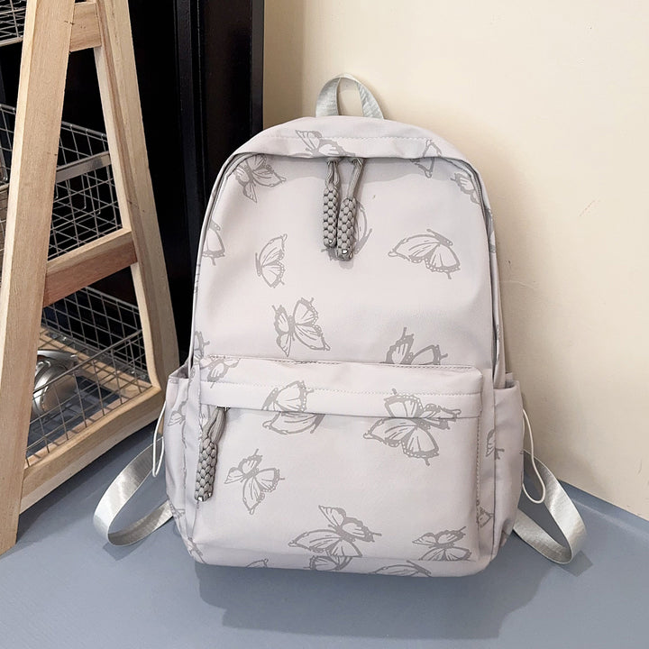 Backpack with Playful Butterfly Design Bowlift