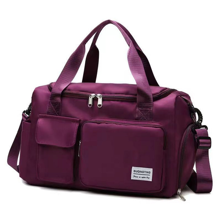 Sporty Travel Bag With Multiple Compartments Bowlift