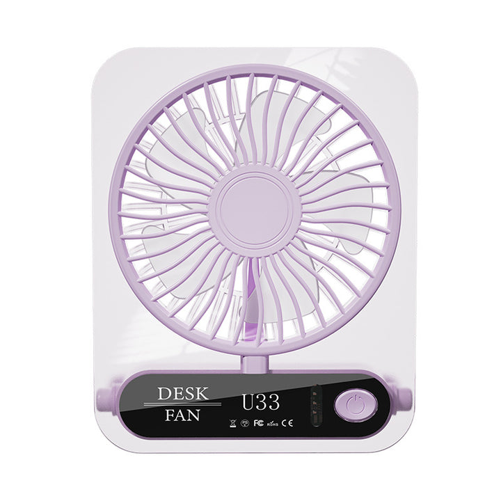 Women's Portable Table Fan with Flexible Tilt Adjustment Bowlift