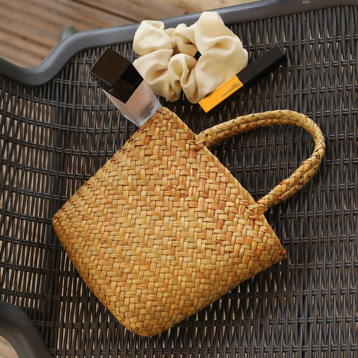 Unisex Handwoven Shopping Basket Bowlift