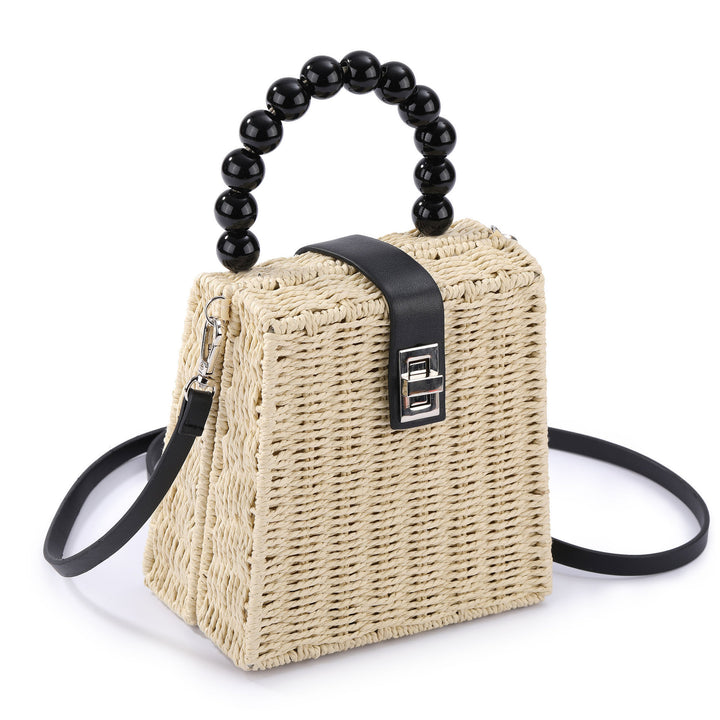 Women's Designer Basket Bag with Unique Grip Bowlift