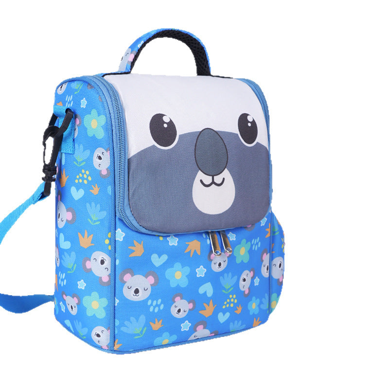 Cute Cartoon-Themed Lunch Carrier Bowlift