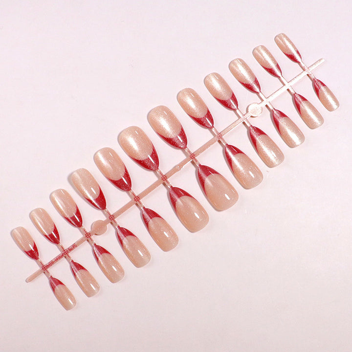 Elegant Stiletto-Style Press-On Nails Bowlift