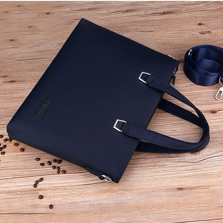 Stylish Laptop Briefcase With Water-Repellent Material And Adjustable Shoulder Strap Bowlift