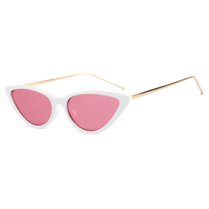 Women's Cat-Eye Sunglasses with Modern Frame and UV Protection Bowlift