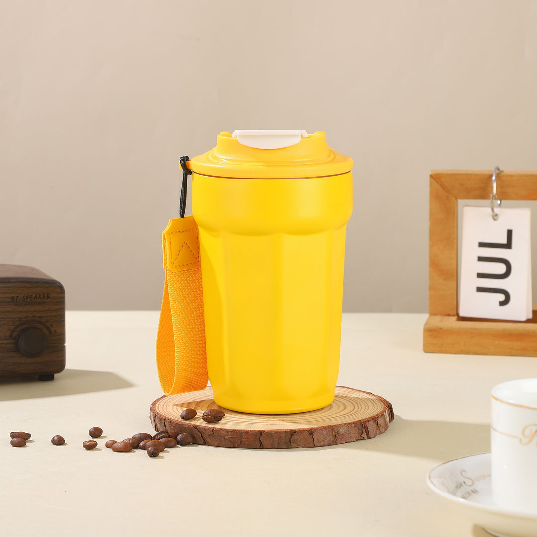 Ladies Insulated Cup with Grippy Carry Strap Bowlift