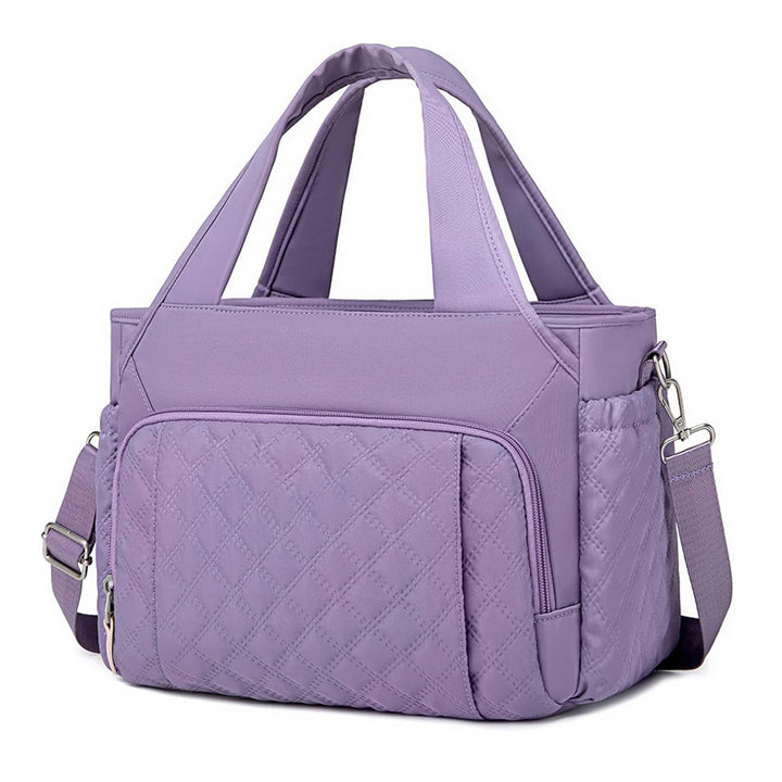 Quilted Multi-Pocket Handbag Bowlift