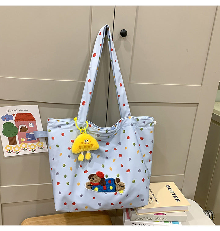 Fun-Themed Spacious Tote Bag Bowlift