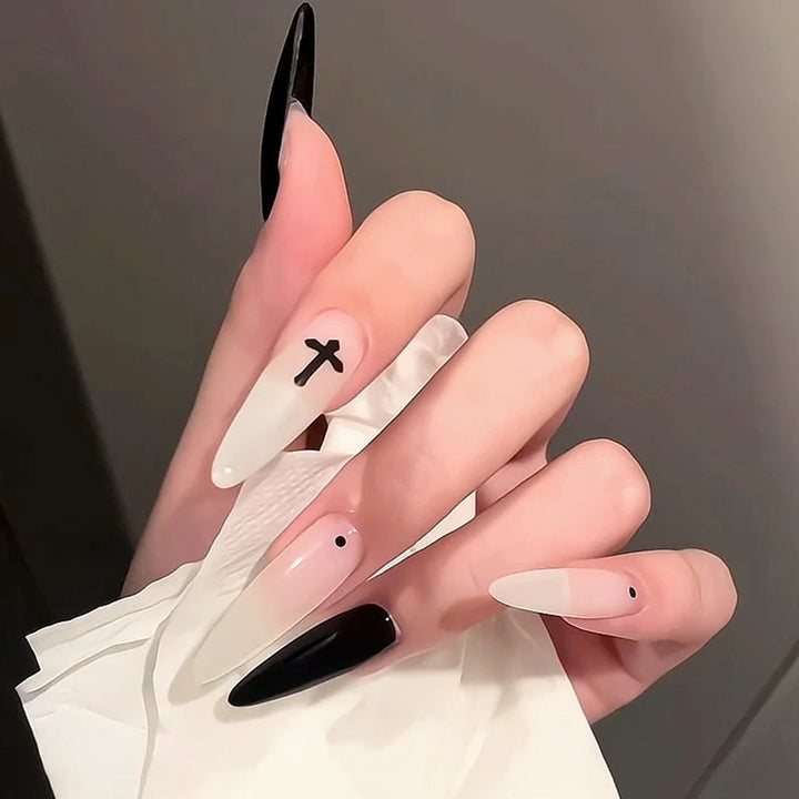 Premium Acrylic Press-On Nail Tips Bowlift
