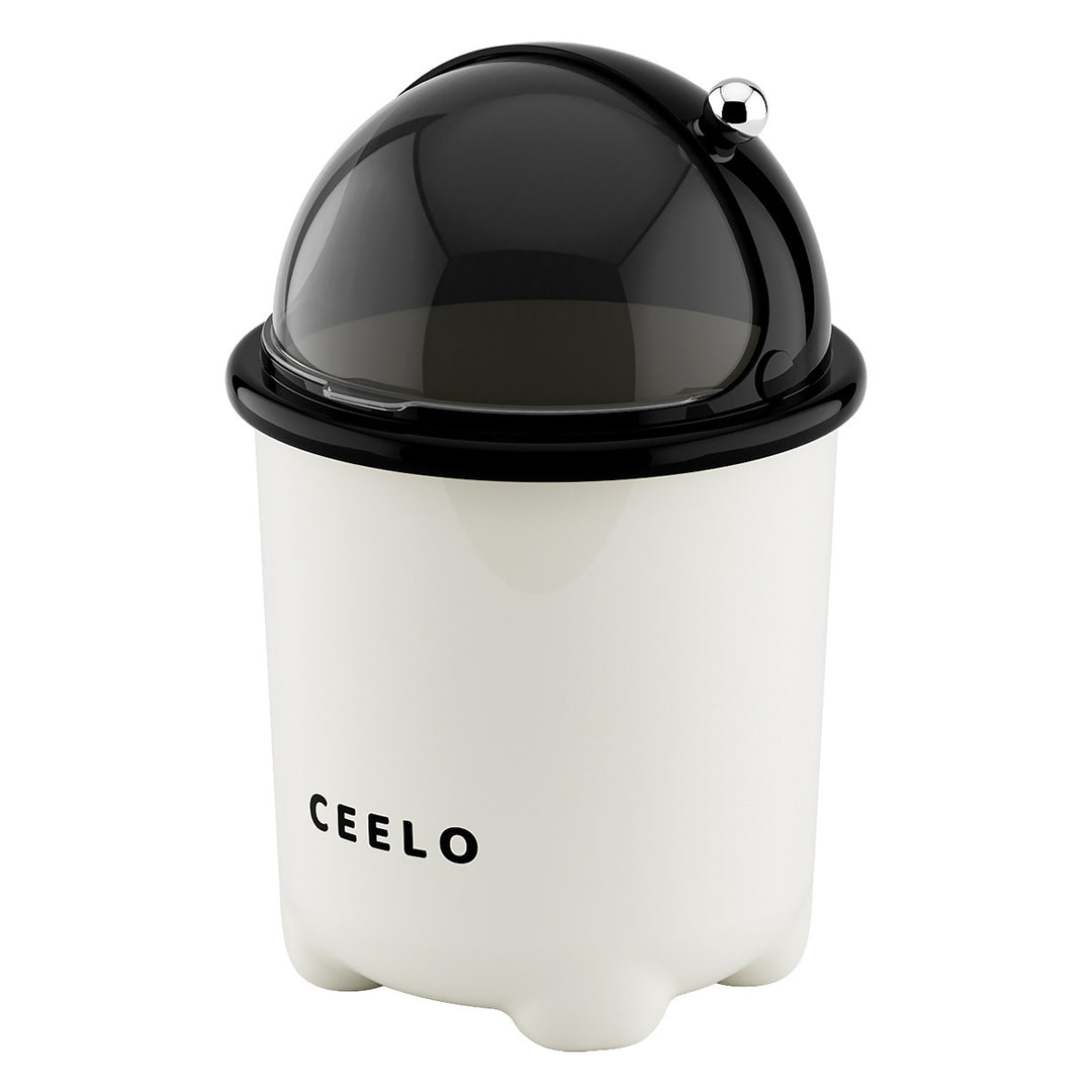 Stylish Modern Trash Can with Lid Bowlift