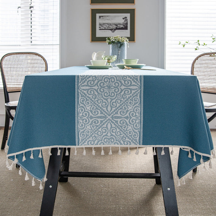 Elegant Textured Table Cover