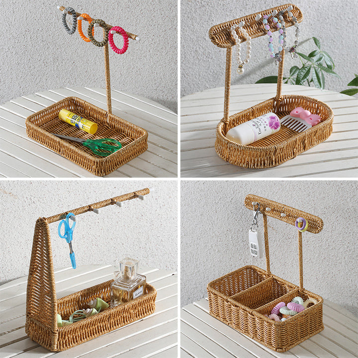 Decorative Woven Organizer Bowlift