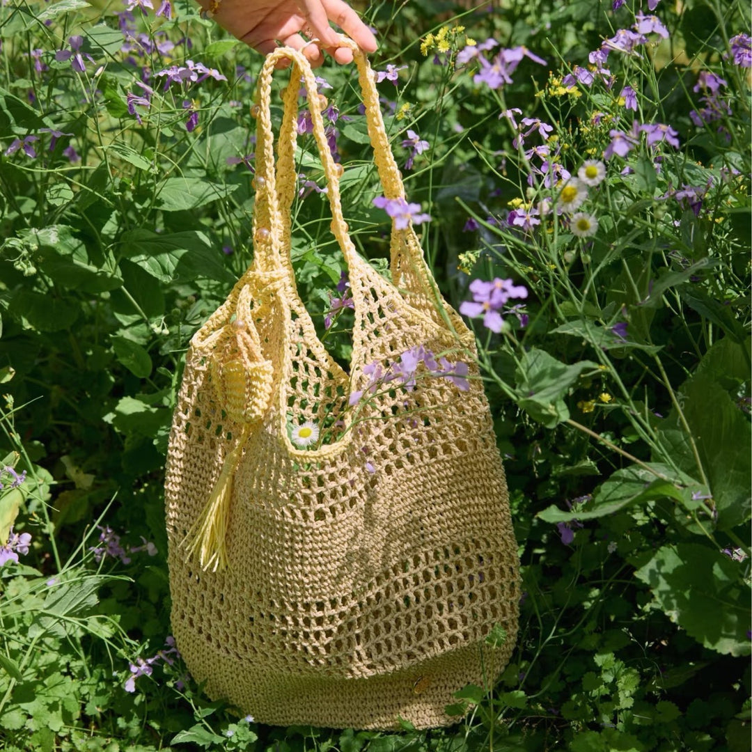 Braided Shoulder Bag in Sustainable Design Bowlift