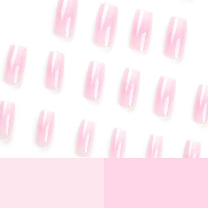 Artful nail extensions with elegant ombre finish Bowlift