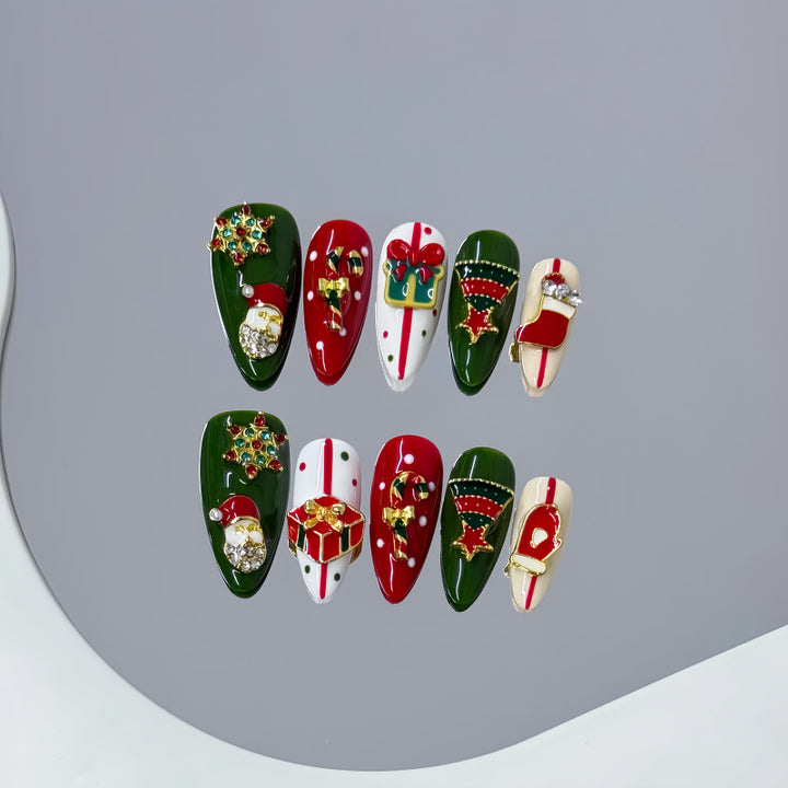 Festive Themed Nail Art Set Bowlift