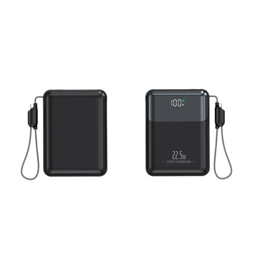 Power bank with high charging efficiency and intelligent LCD display Bowlift