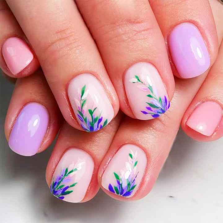 Botanical Floral Nail Art Set Bowlift