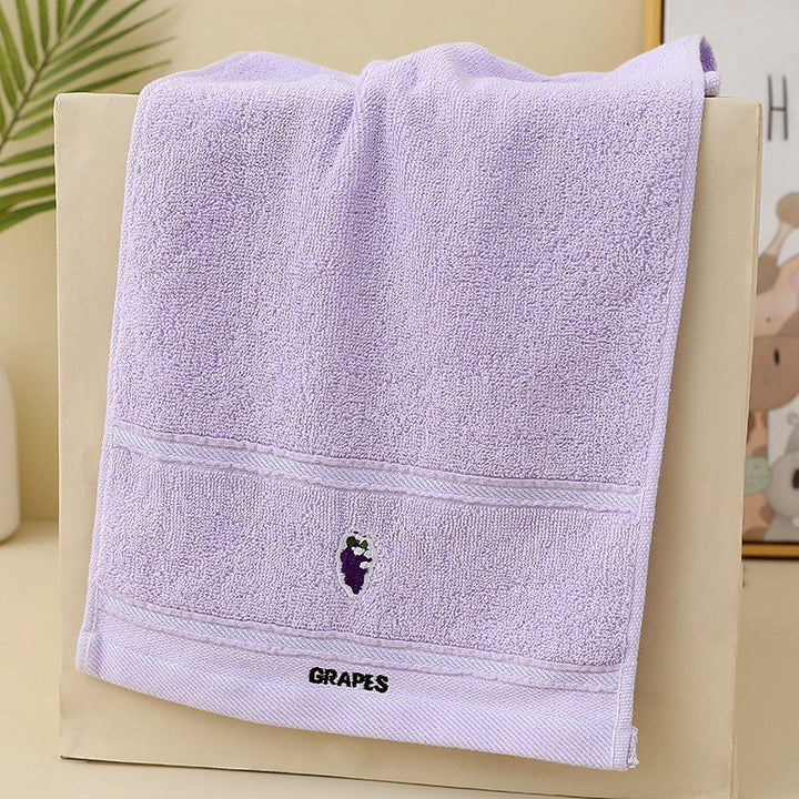 Ladies cotton towel with fresh pear motif Bowlift