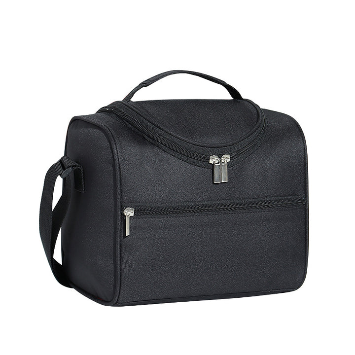 Insulated lunch bag with multi-compartment organizer and adjustable shoulder strap Bowlift
