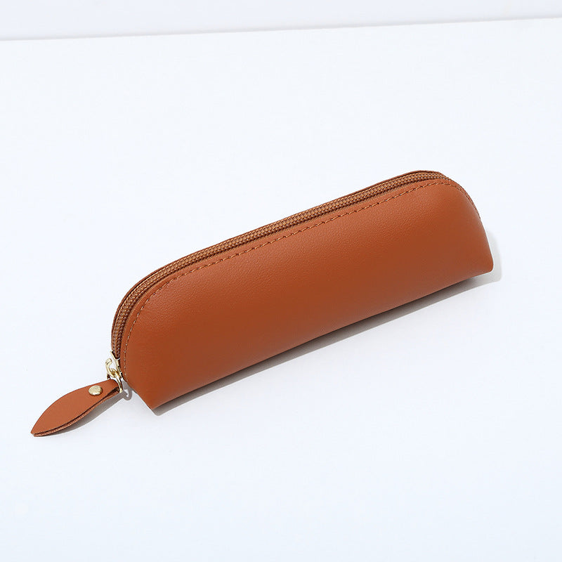 Stylish Leather Pencil Case Bowlift