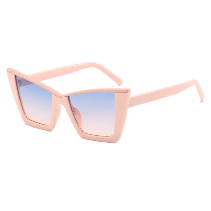 Ladies square sunglasses with golden details Bowlift