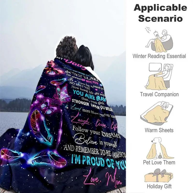 Inspirational Fleece Blanket