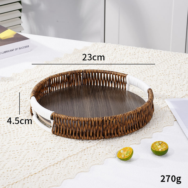 Decorative Woven Serving Tray Bowlift