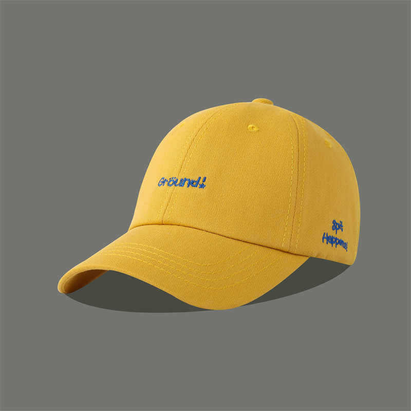 Women's Motivational Text Embroidered Cap Bowlift