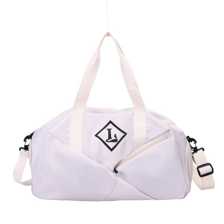 Sporty travel bag with side compartments Bowlift