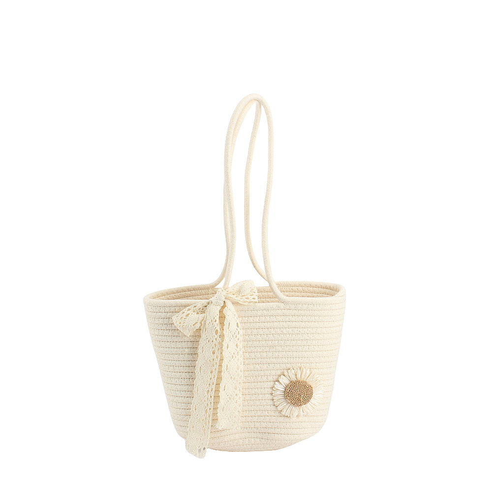 Crochet basket bag Bowlift
