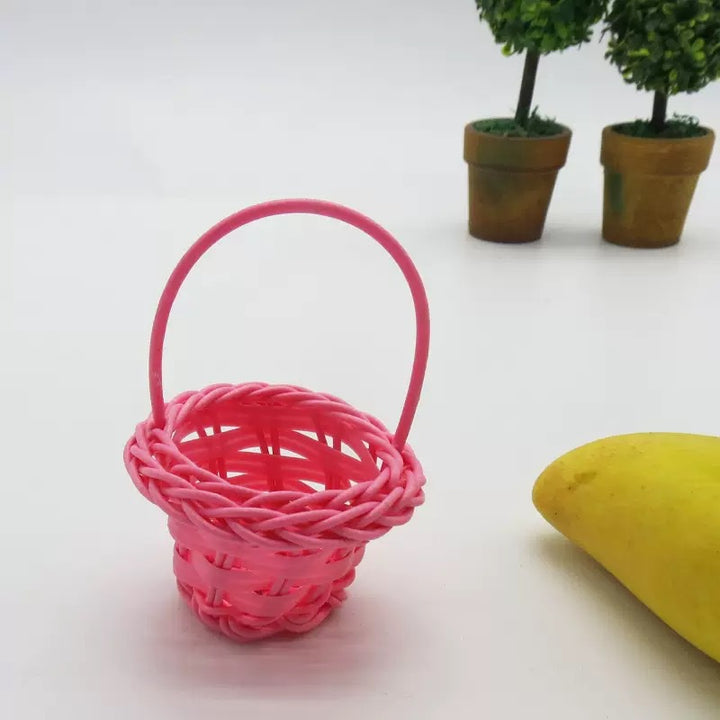 Mini Decorative Woven Basket Bowlift