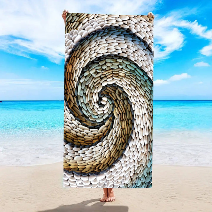 Nautical-Themed Beach Towel Bowlift