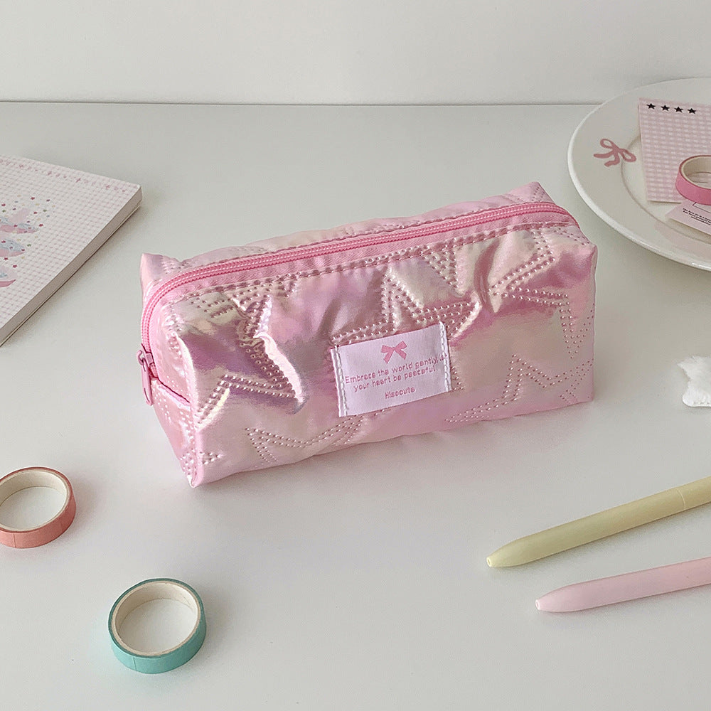 Elegant Quilted Pencil Case Bowlift