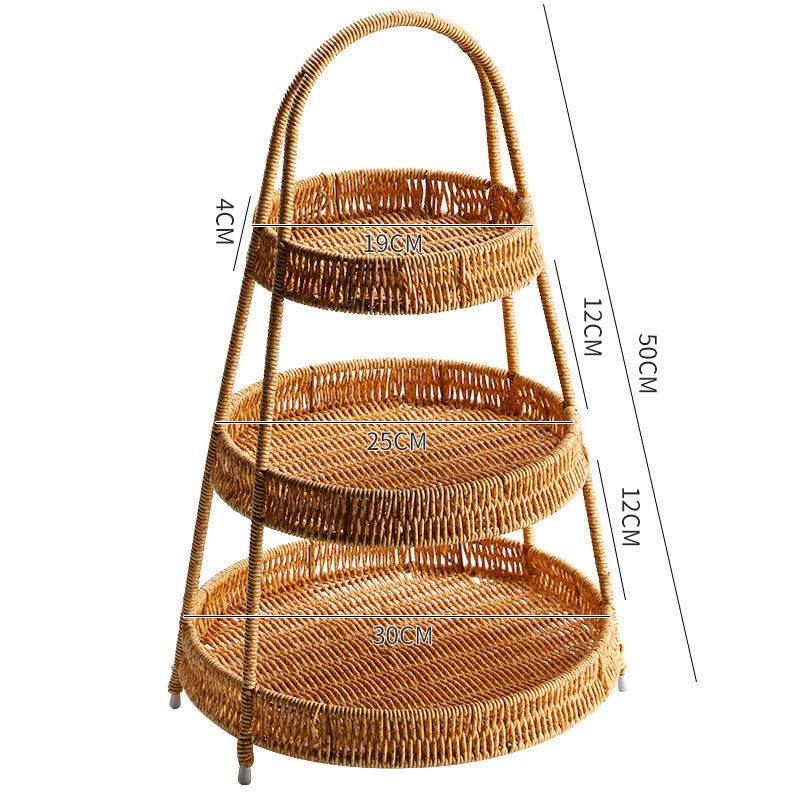 Decorative Wicker Bowlift
