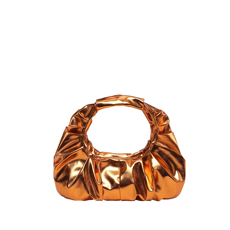 WoMetallic Fashion Handbag Bowlift