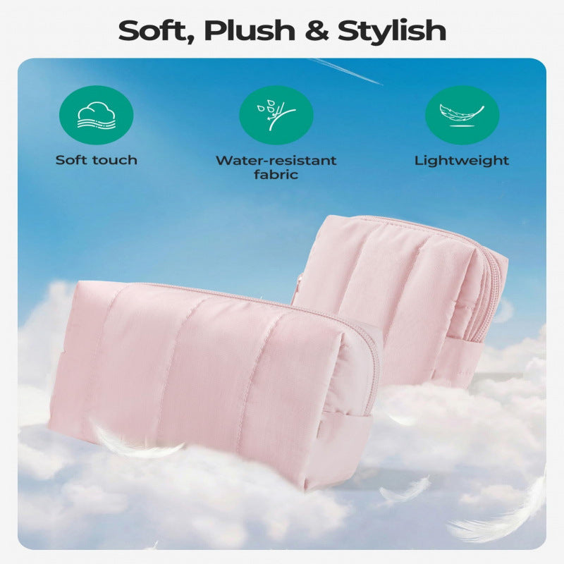 Cosmetic Organizer Set with Insulated Inner Padding Bowlift