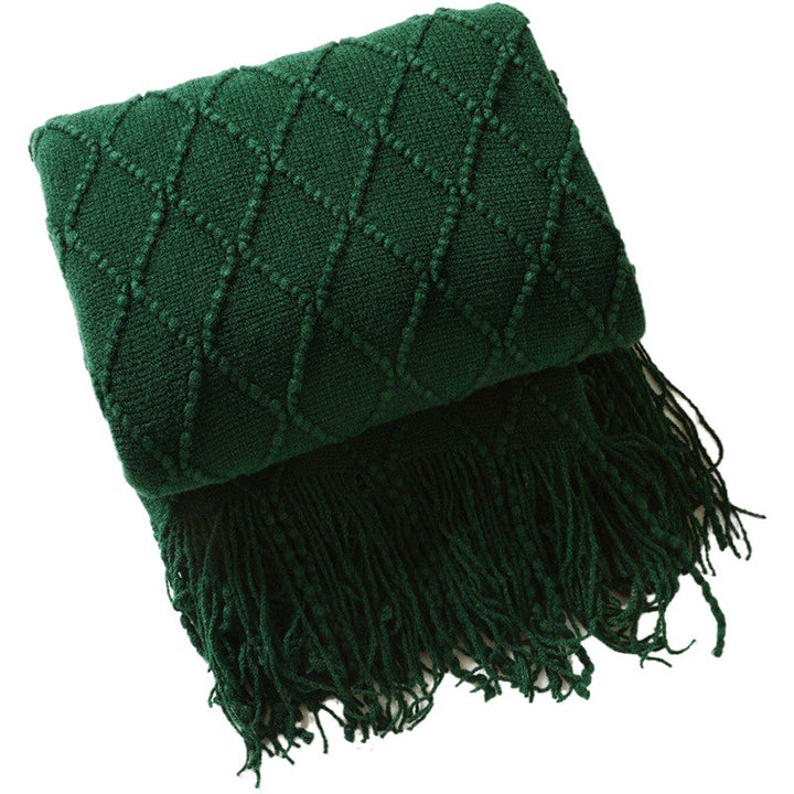 Cozy Textured Throw Blanket
