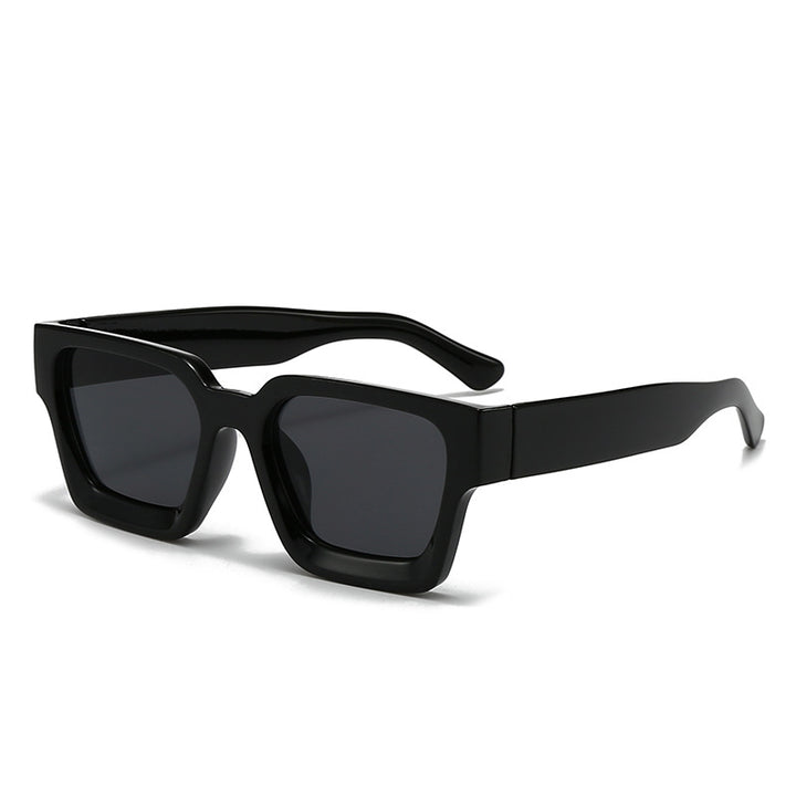 Bold Angular Frame Sunglasses