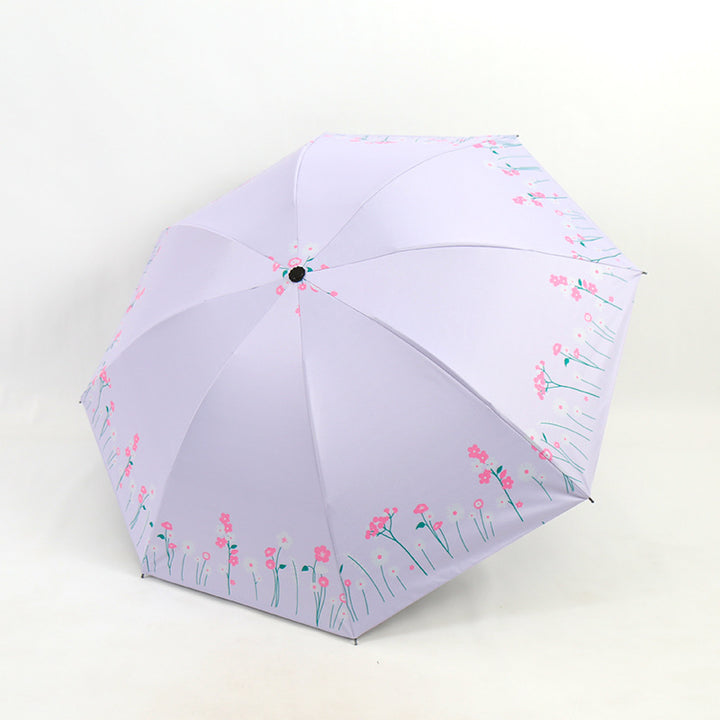 Women's umbrella with floral accents Bowlift
