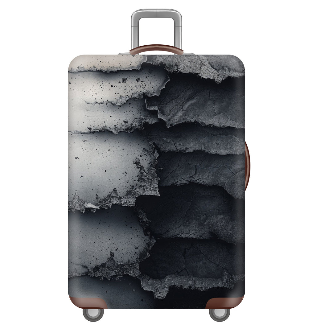 Unisex nan robust hard-shell suitcase with artistic face portrait print and 360° wheels Bowlift