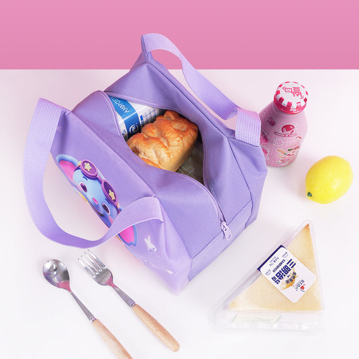 Cartoon-Themed Insulated Lunch Bag Bowlift