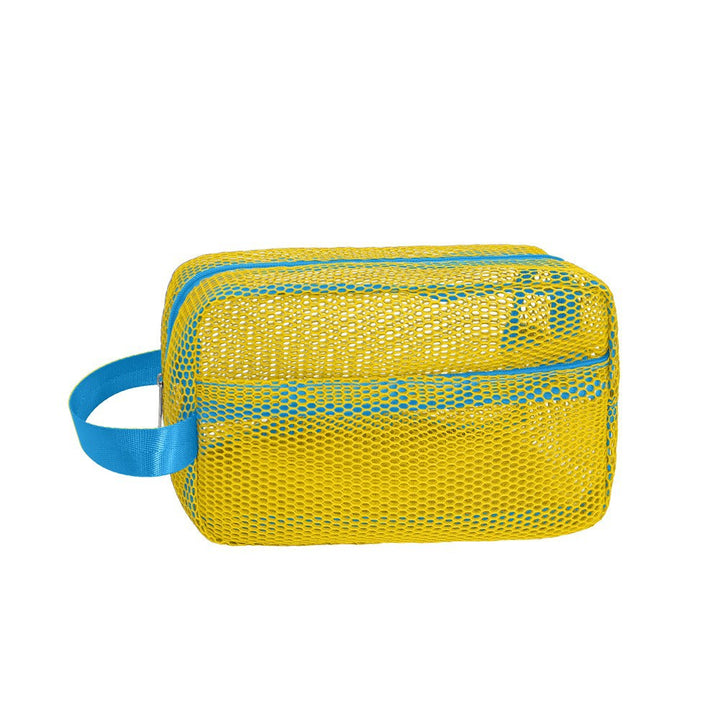 Versatile Beach Bag In Airy Mesh Design Bowlift