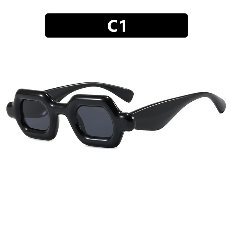 Women's Shaped Sunglasses Bowlift