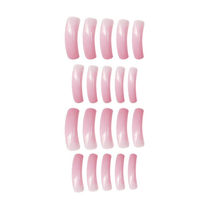 Ombre Acrylic Nail Extensions Bowlift